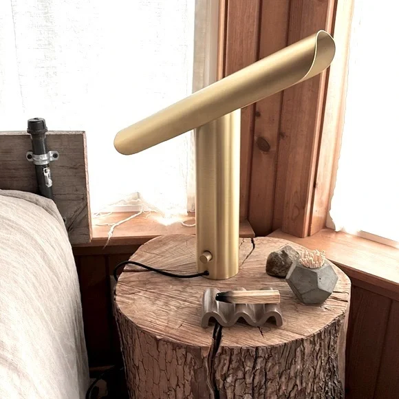 FRAMA Brass T-Lamp (NWOT)